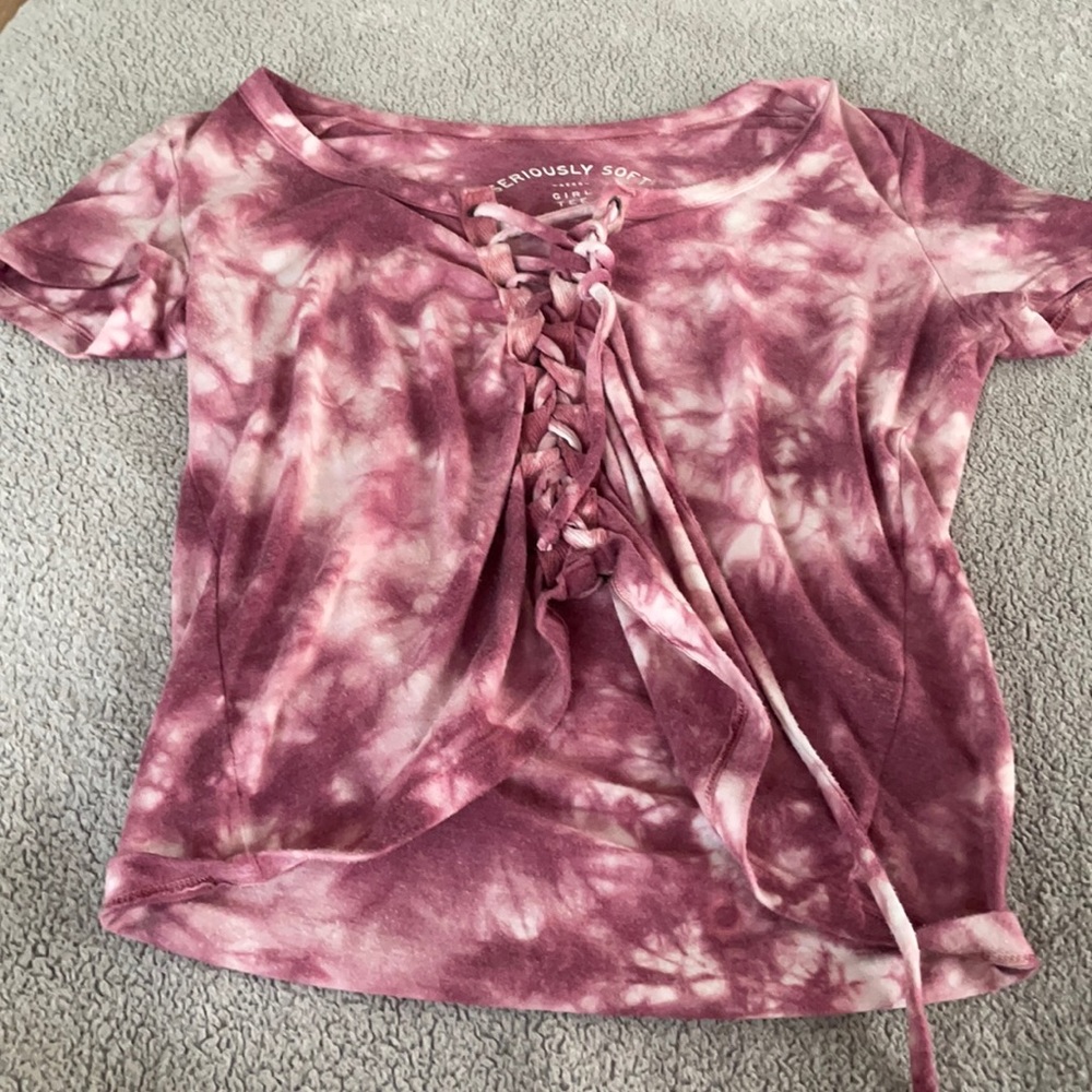 Purpleish tide top